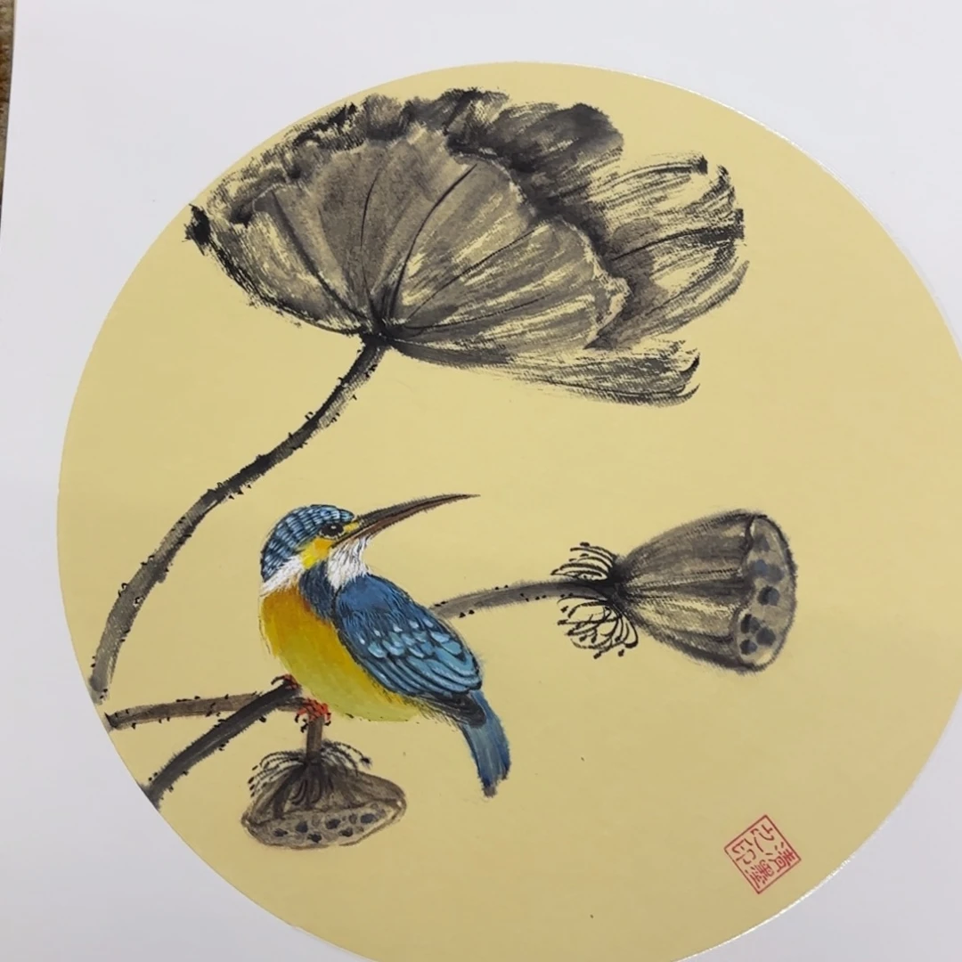 国画33-33卡纸作品艺