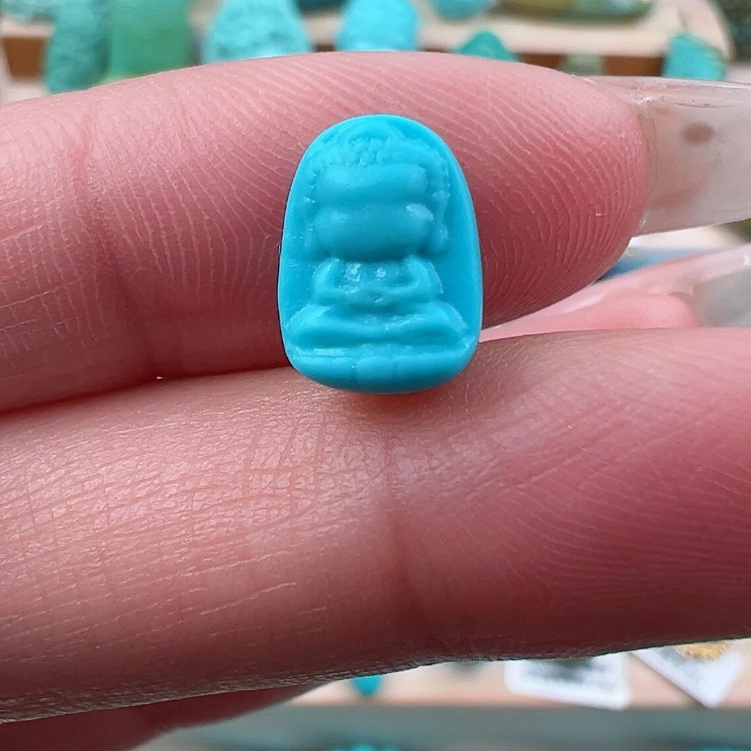 绿松石配饰未镶嵌小**