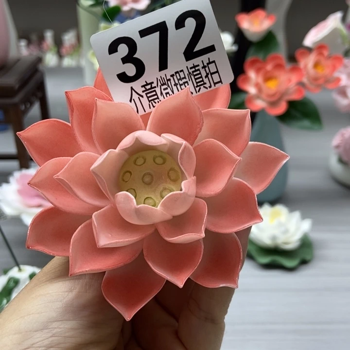 陶瓷手工制作陶瓷花
