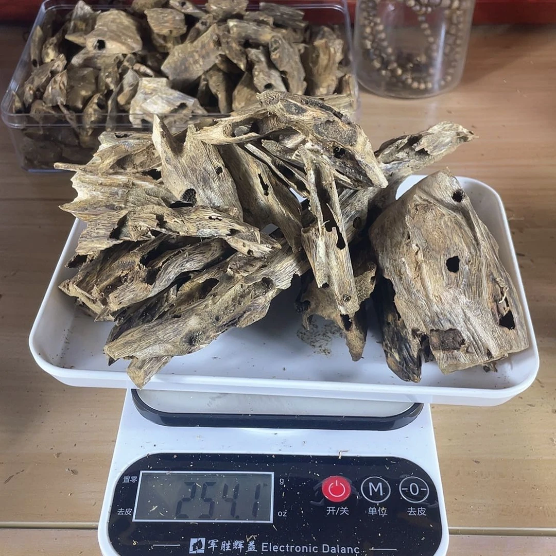 沉香碎屑沉香254克金沙叶