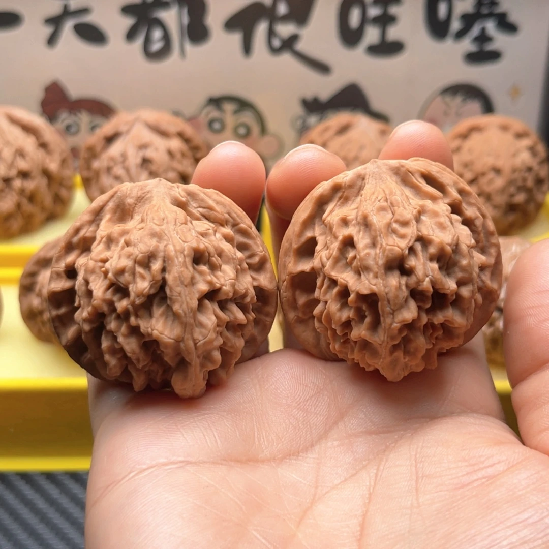 文玩核桃吊坠43秦岭野生游龙
