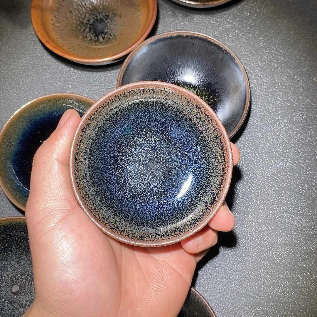 茶盏细****店建盏主人杯一只