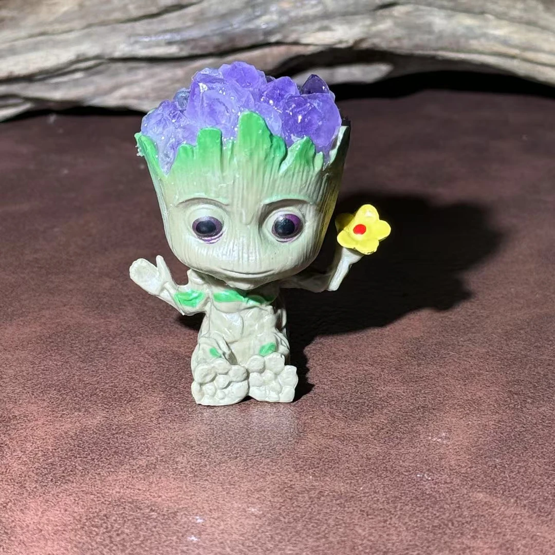 紫水晶摆件D031804——多样性发其一