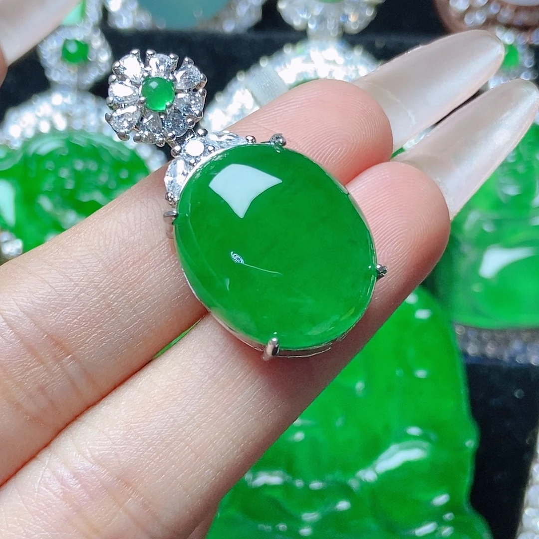 未镶嵌戒指翡翠