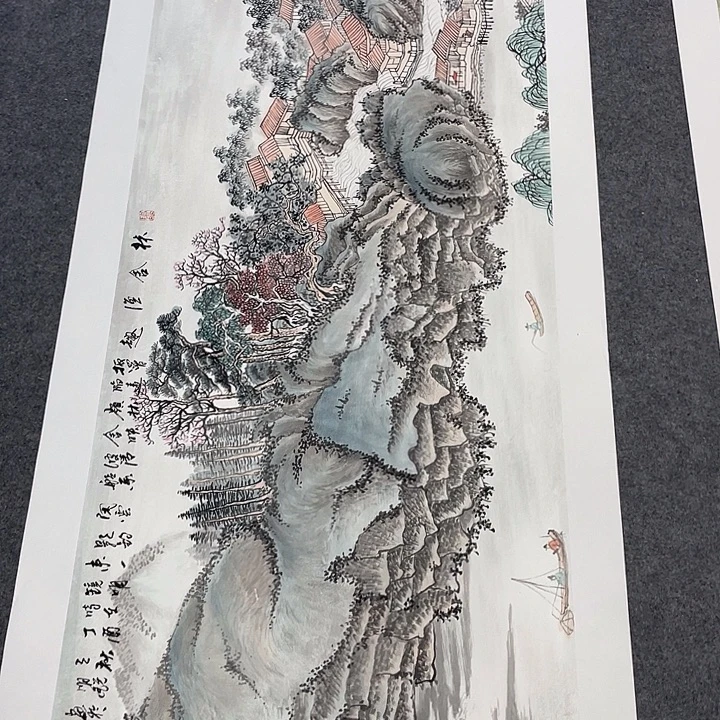 国画今天早上国画作品欣赏