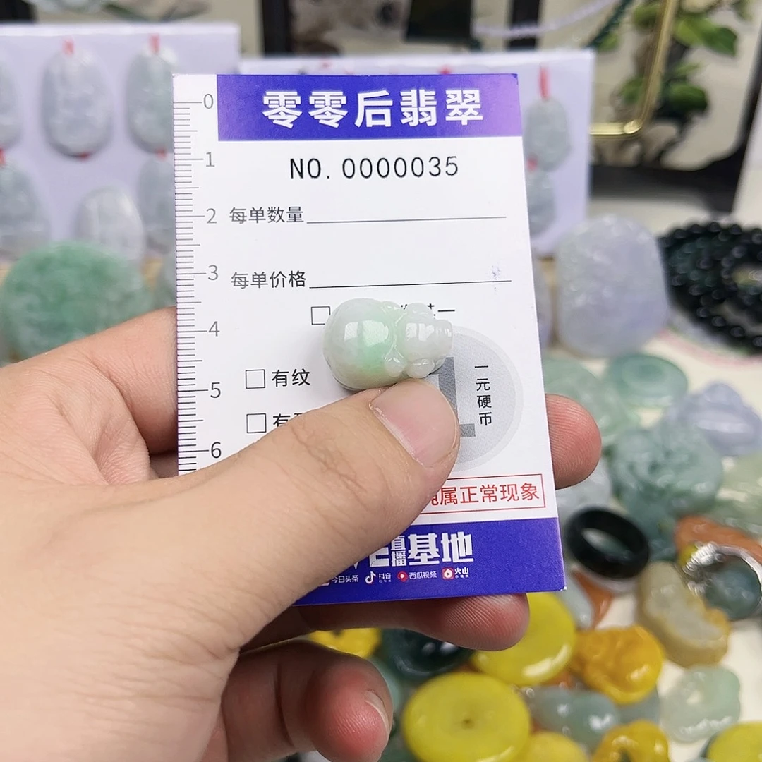 翡翠未镶嵌颈饰hhh