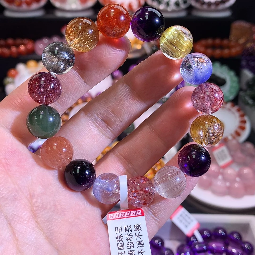 水晶手链未镶嵌水多多宝12.5+