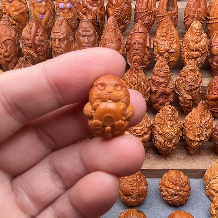 吊坠猴头核桃16老虎