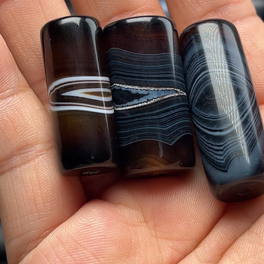 ****玛瑙/玉髓合金颈饰