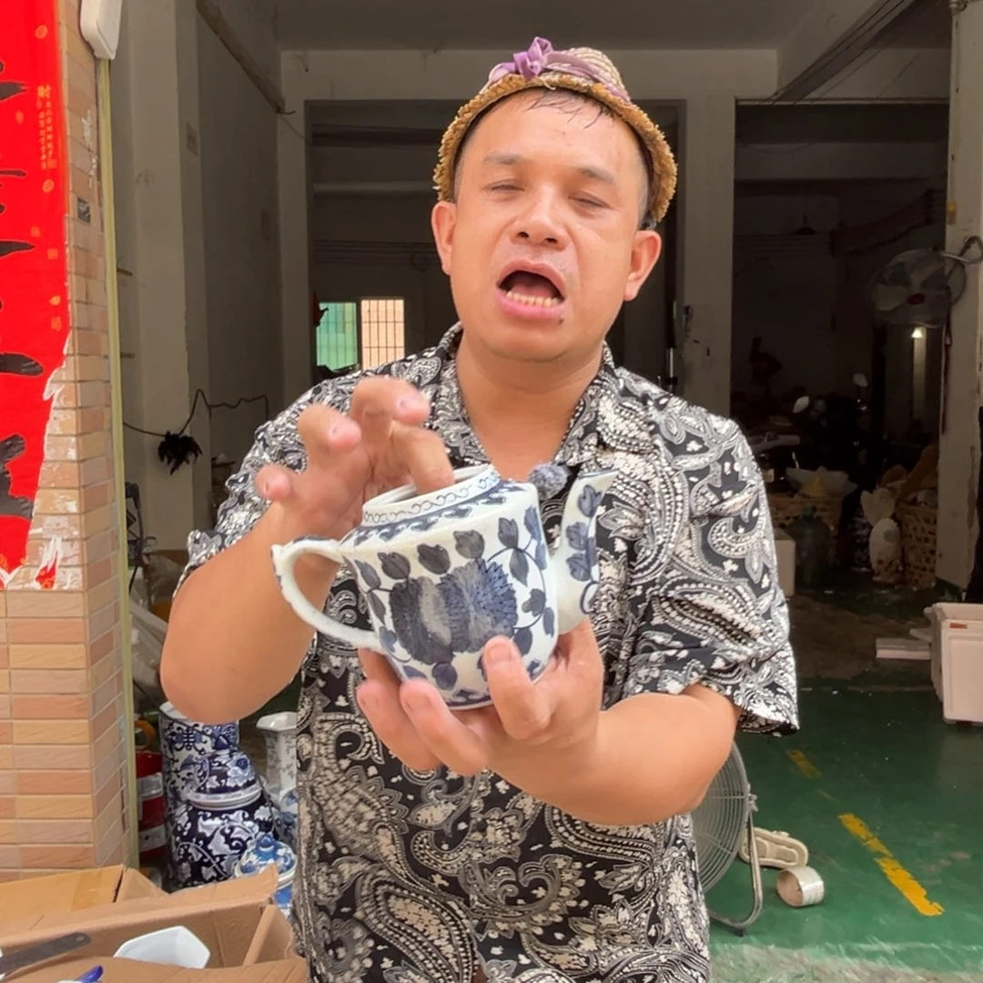 高温陶瓷工艺饰品（部分微瑕疵）81没有盖子