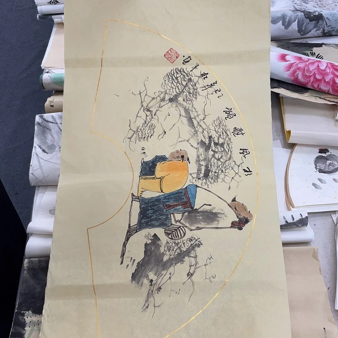 国画纯手字画宣纸