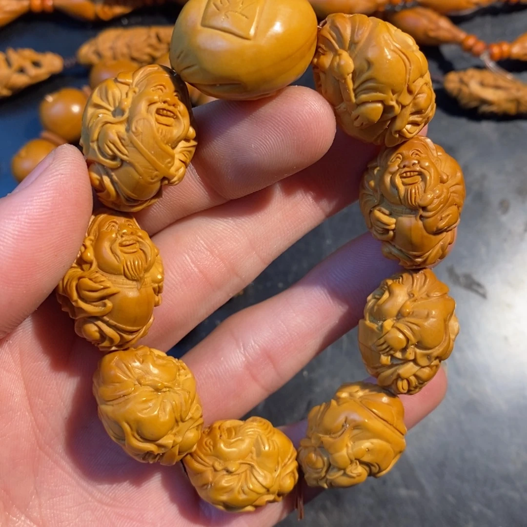 橄榄核手串/手链财神