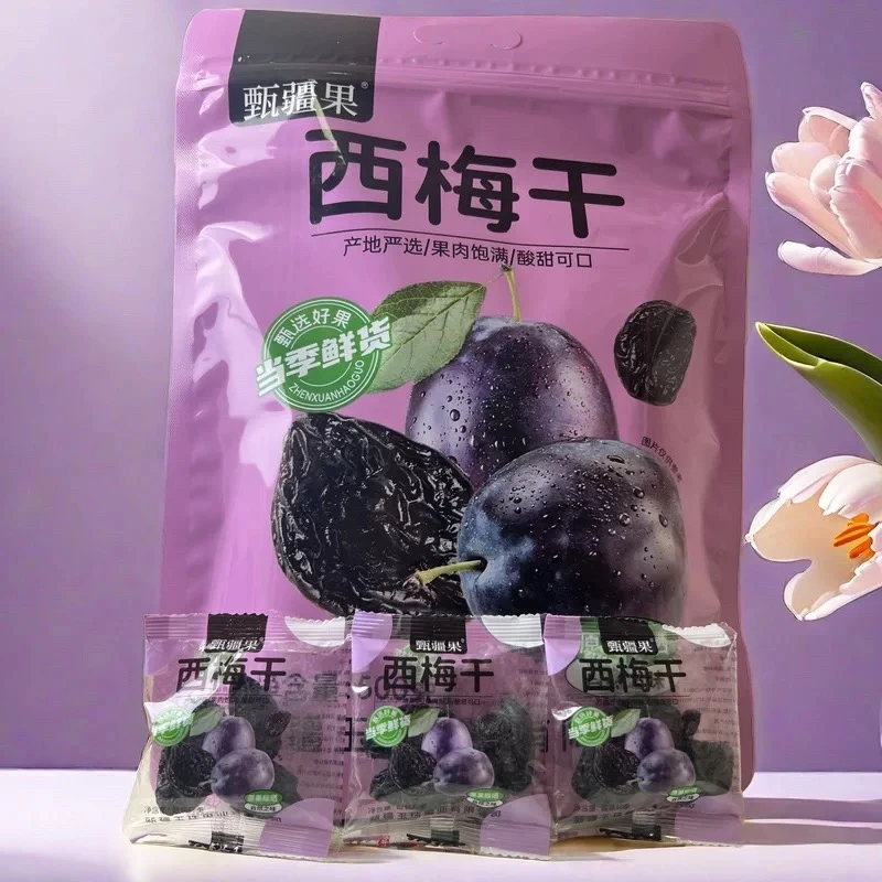 【新疆直发】甄疆果西梅干500g休闲零食方便携带