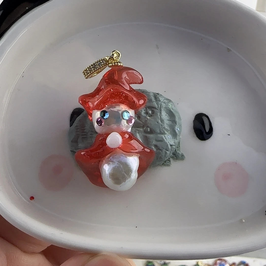 玉***铜合金红色小雪人