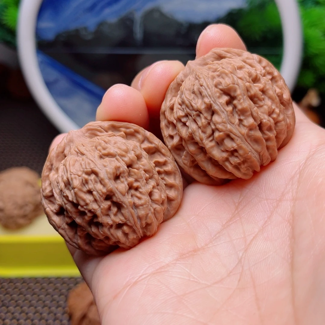 文玩核桃把件汉高楼38