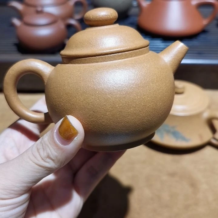 【闪购商品】紫砂茶壶L*L黄龙山单矿黄金段泥
