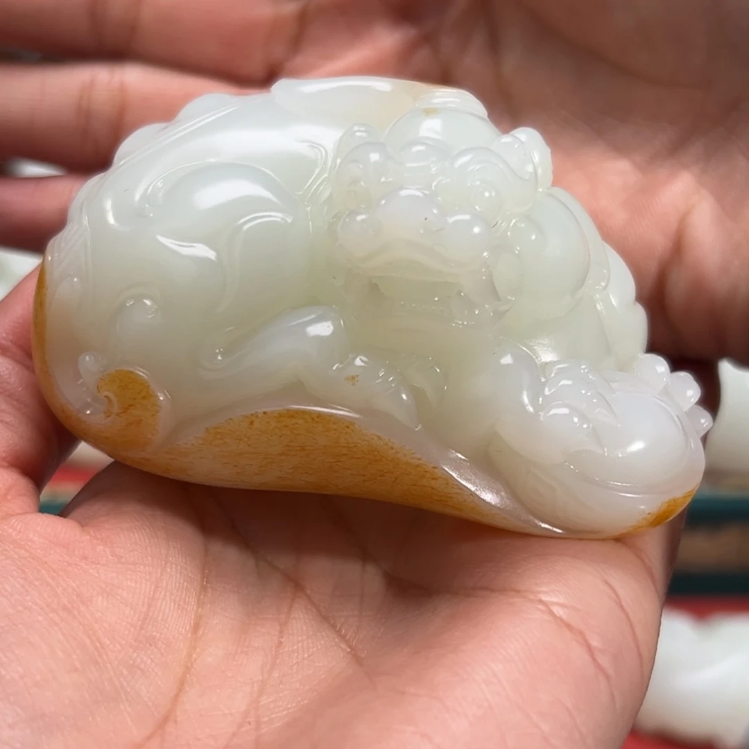 【闪购商品】和田玉手把未镶嵌大***号