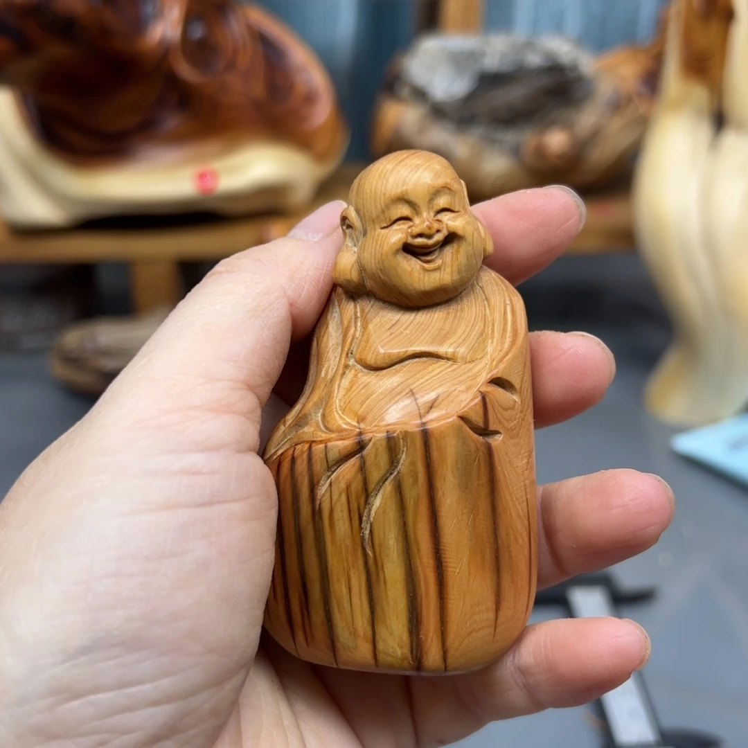 柏木崖柏木摆件手把件22