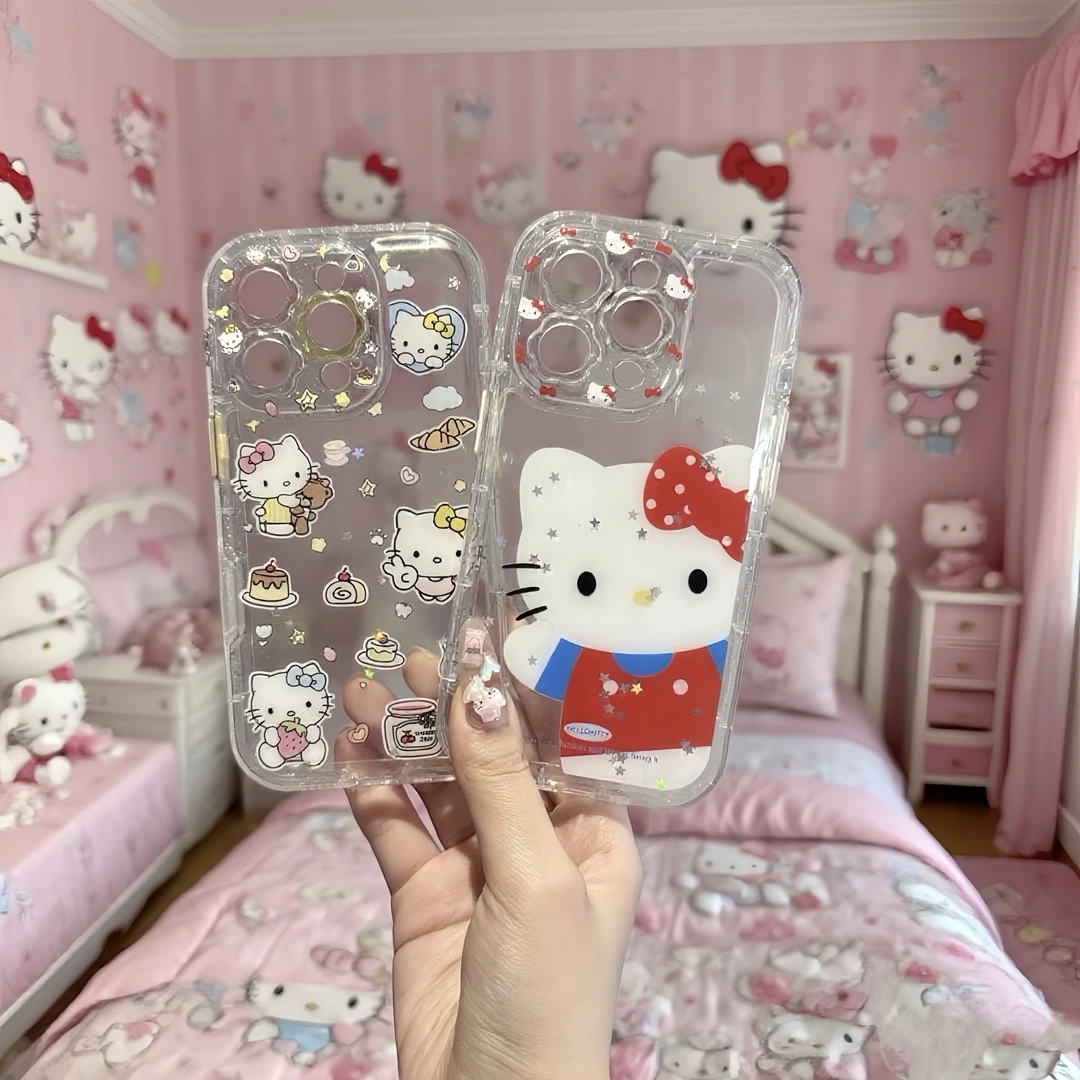 可爱星星蛋糕比耶抱小熊猫咪适用iphone16promax苹果手机壳15pro