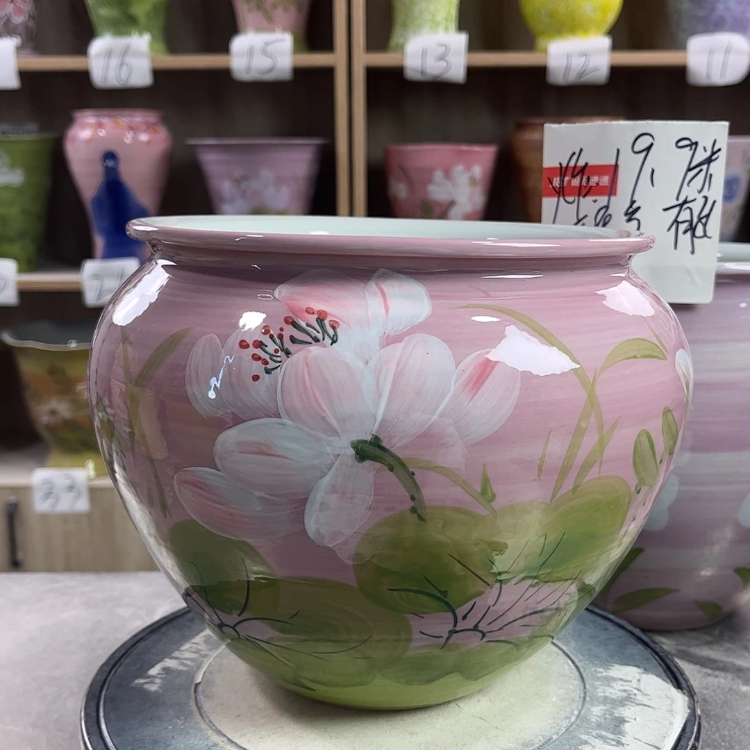 景德镇陶瓷花盆花盆