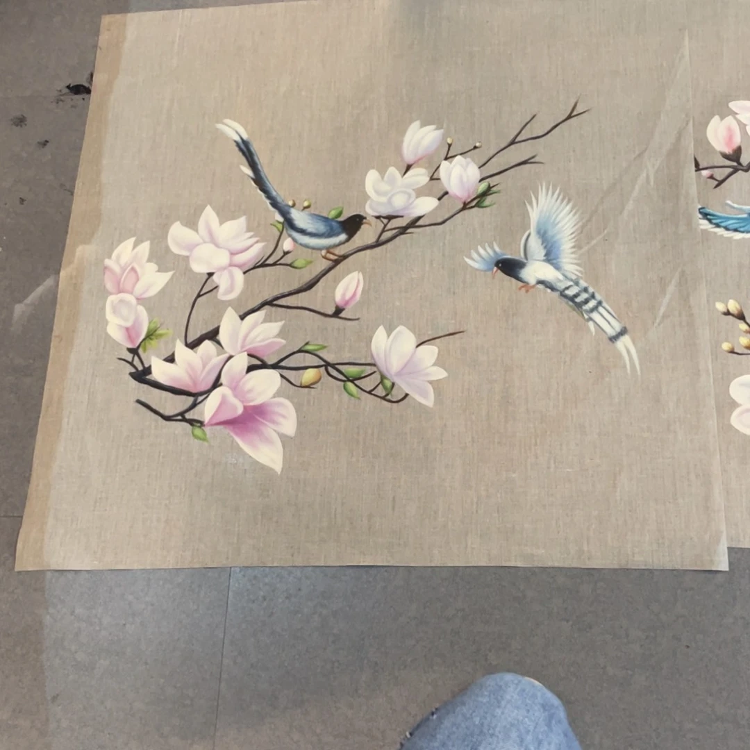 油画天***丽油画作品入选70.70