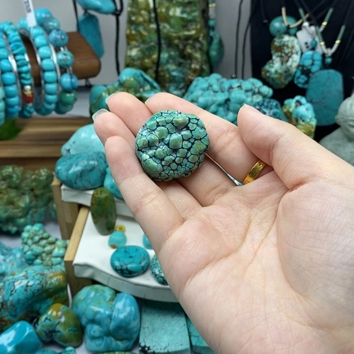 S****高瓷三彩网花随型y