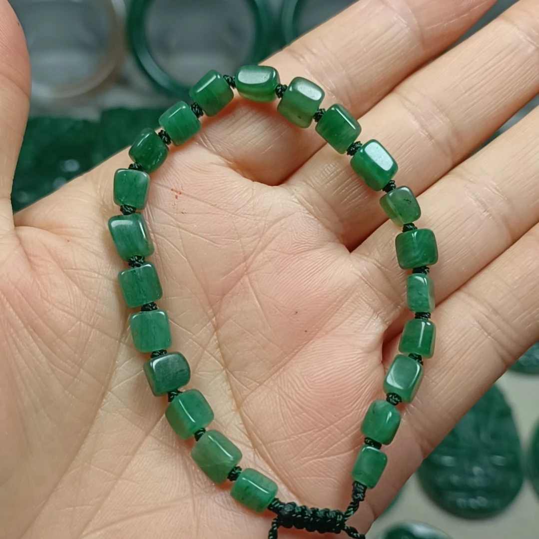 独山玉未镶嵌手链