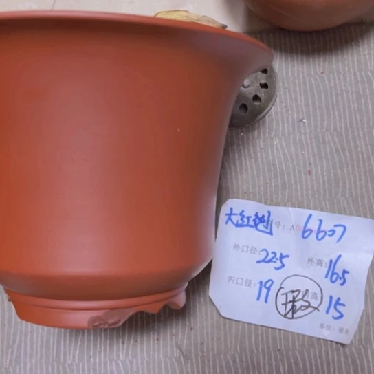 紫砂花盆花卉工艺