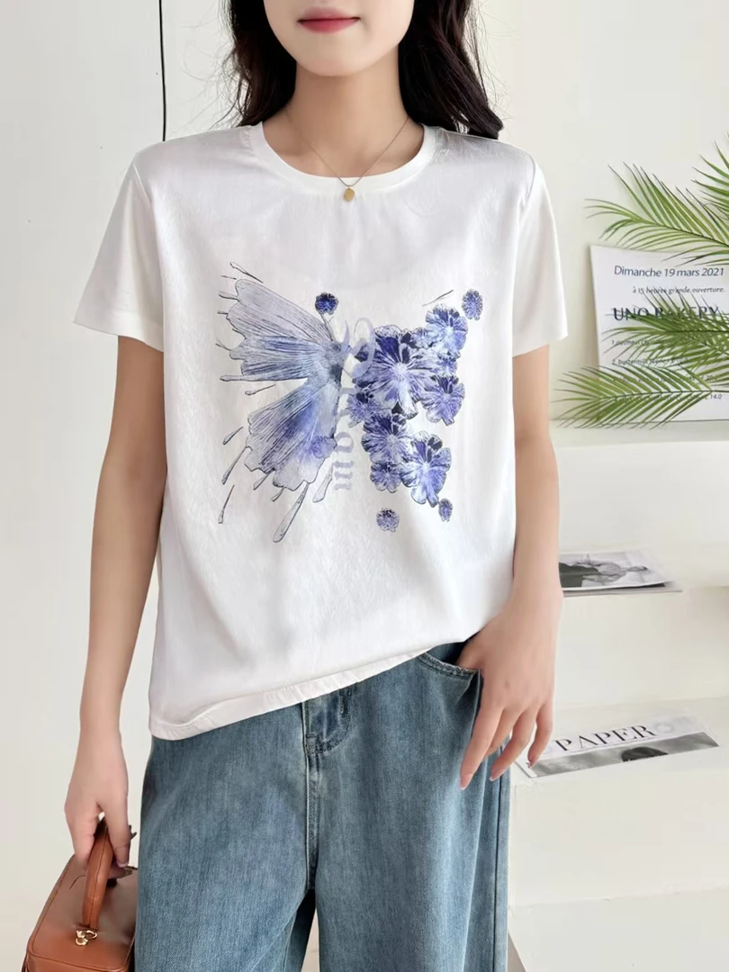 50212  【明】简约设计款潮牌T恤   C10