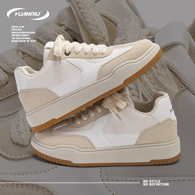 环球厚底内增高复古板鞋男2025新款秋季时尚学生潮流ins韩版小众