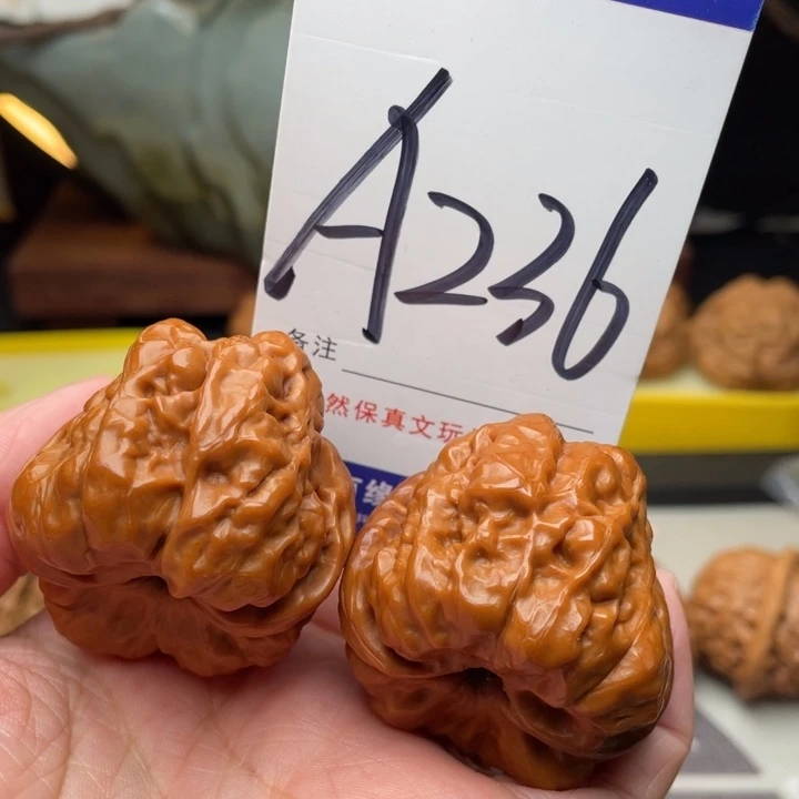 桃核把件文玩核桃蛤蟆头40