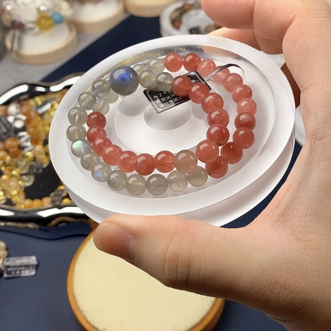 银S925镶嵌手链水晶