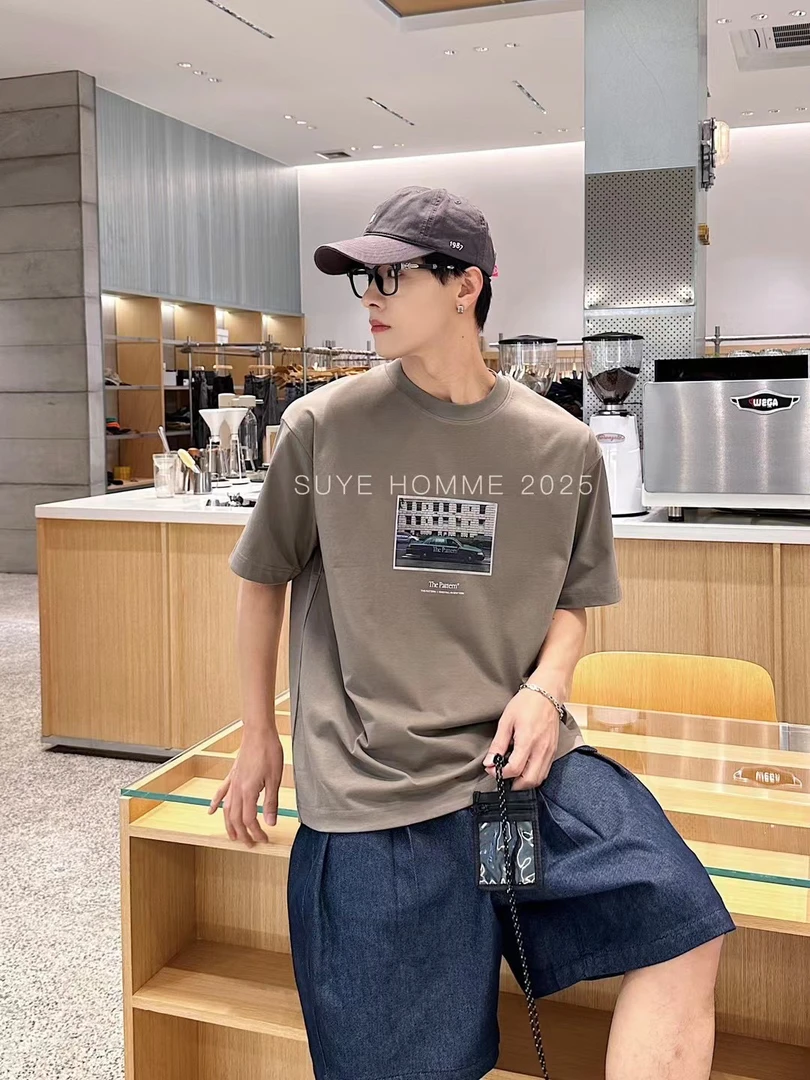 宿冶SUYE 2025夏季短袖T