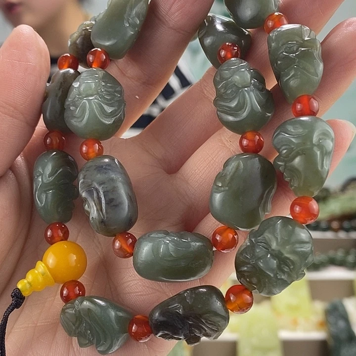 和田玉手持未镶嵌