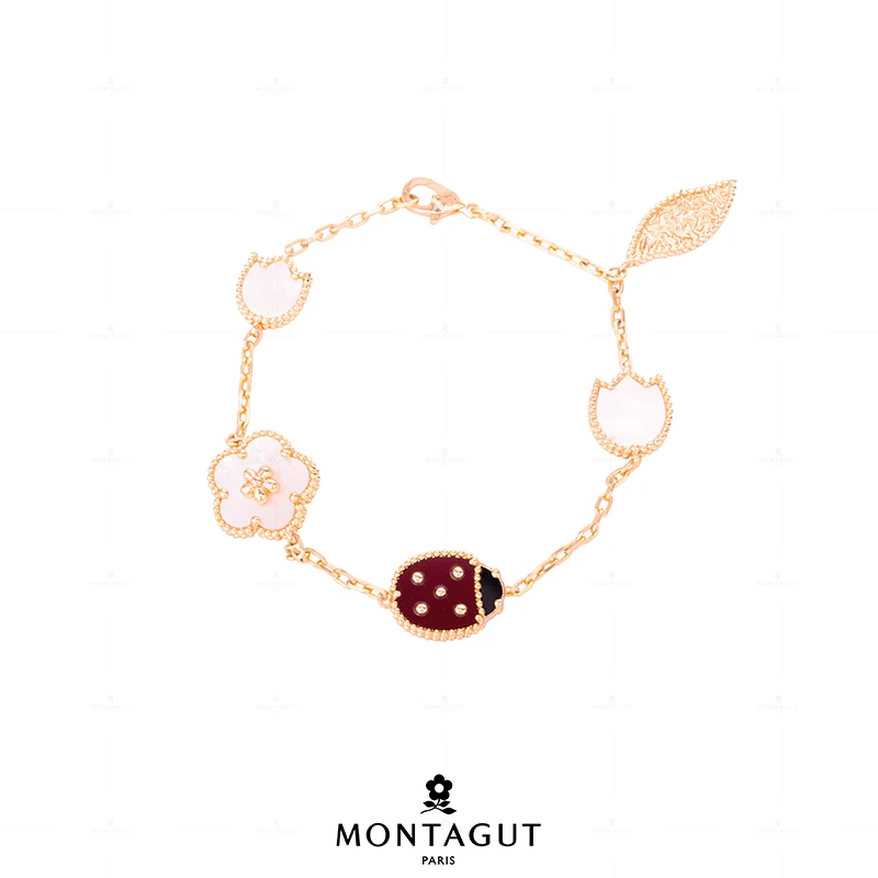 Montagut/梦特娇  巴黎法式轻奢系列贝母手链