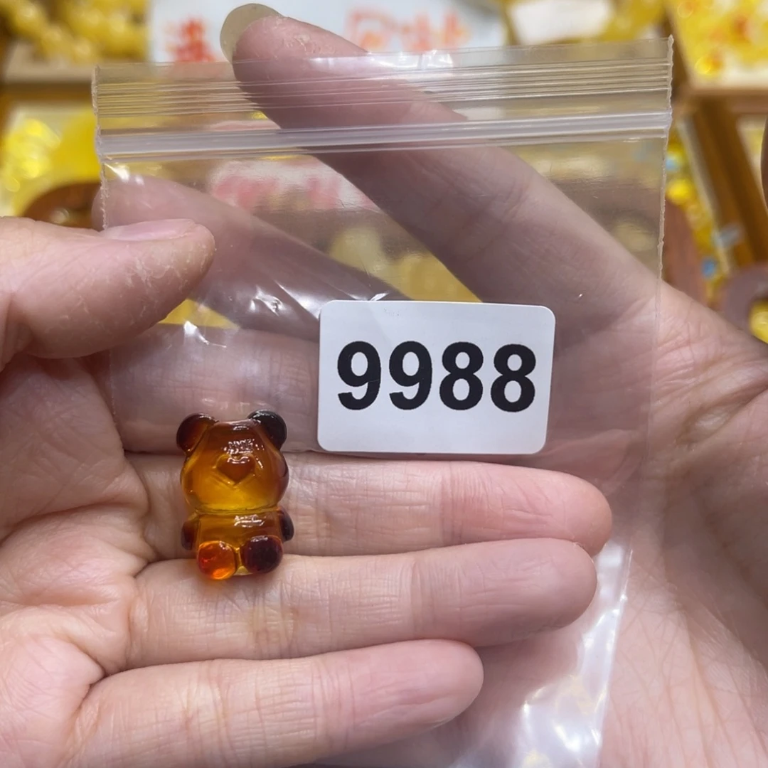 未镶嵌毛衣链琥珀蜜蜡