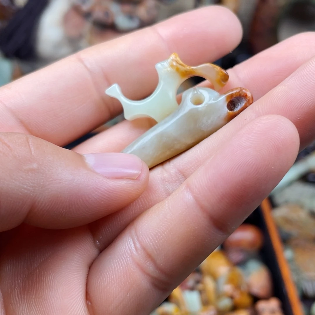 手链未镶嵌岫岩河磨玉（透闪石质玉）无***胖