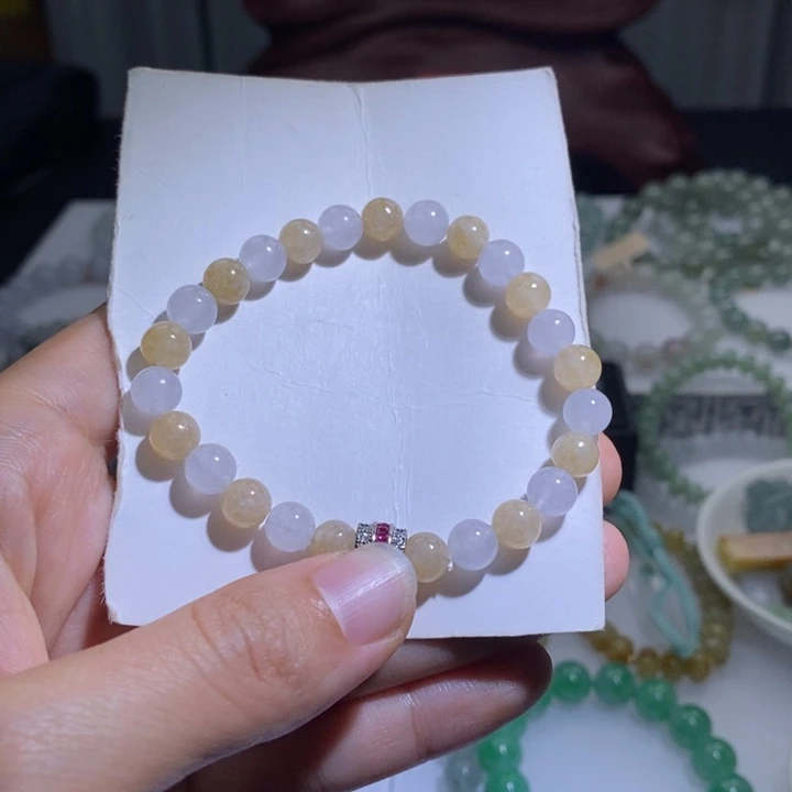 翡翠未镶嵌手链天然翡翠a货