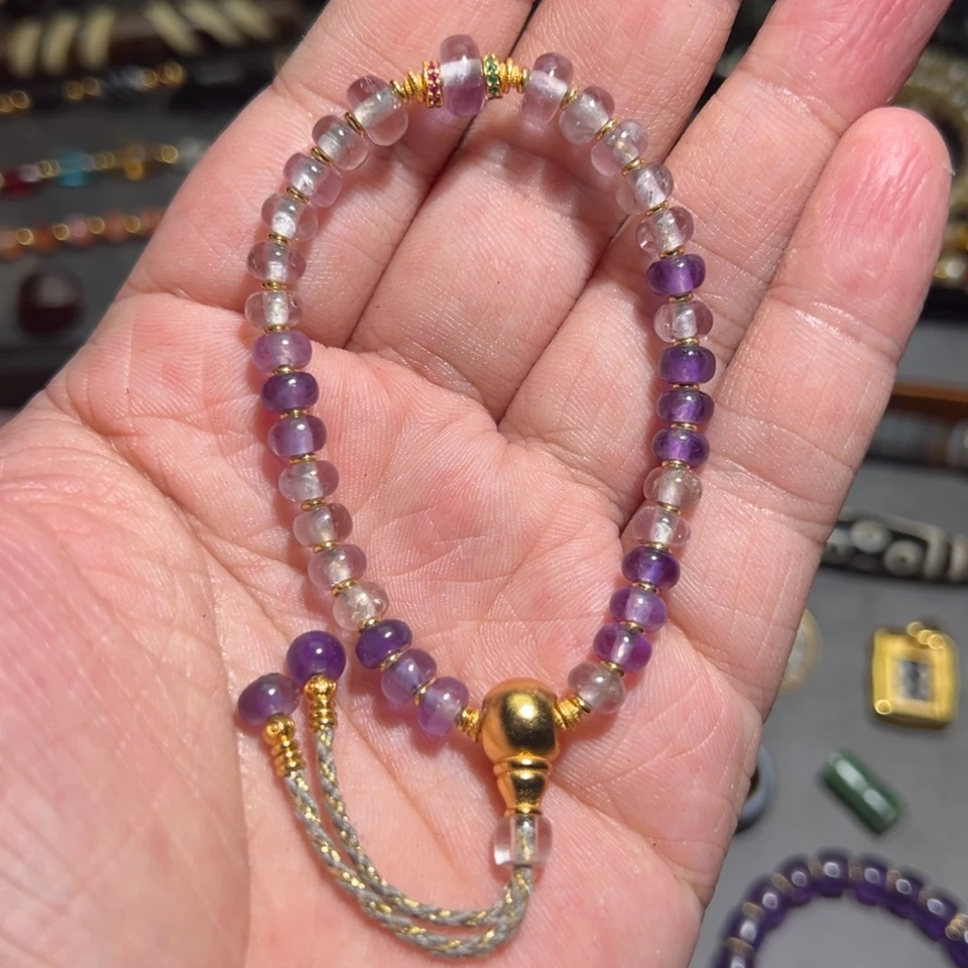 未镶嵌颈饰紫晶各种各样