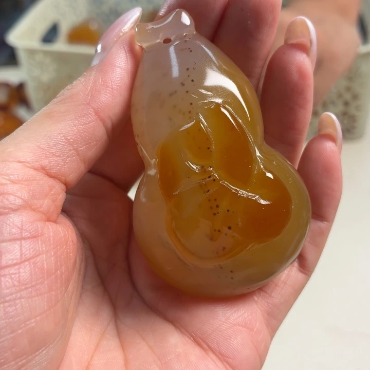 玛瑙/玉髓未镶嵌吊坠(不含链)