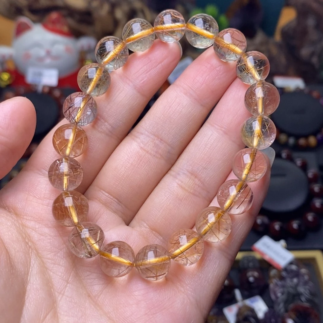 水晶A002铜发单圈10m m未镶嵌