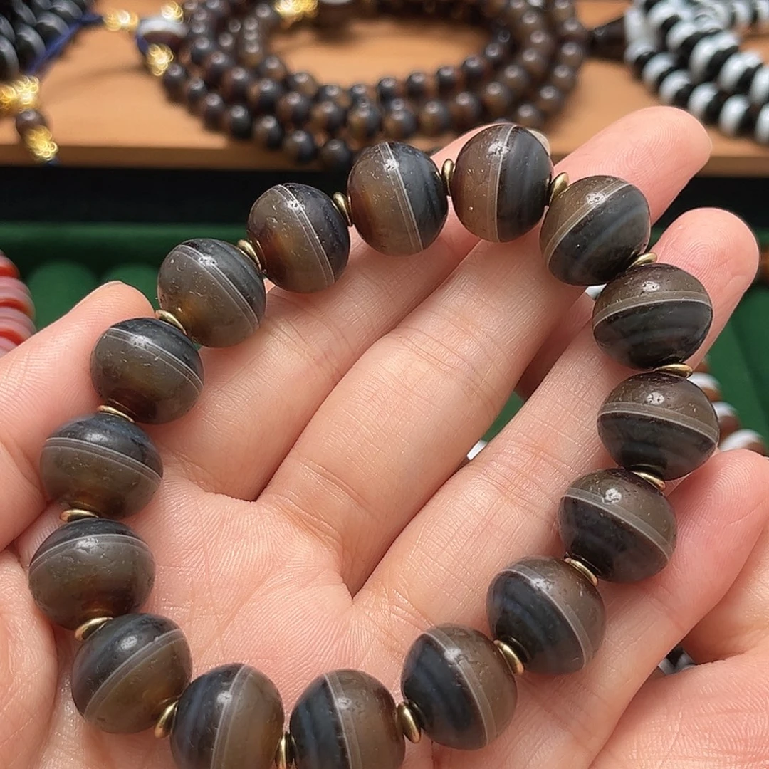 玛瑙/玉髓合金手串