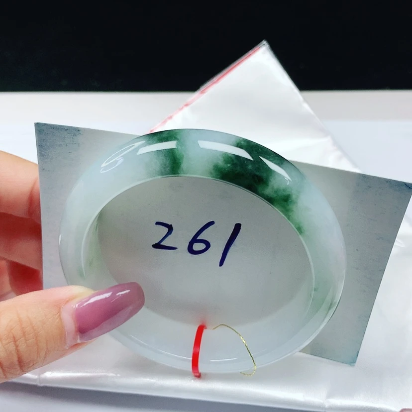 【闪购商品】翡翠手镯未镶嵌 正圈56