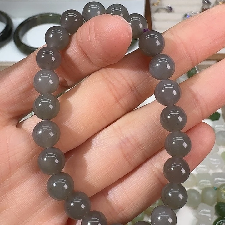 和田玉未镶嵌手链8mm