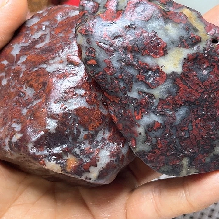 花岗石铁合金红天宝两块