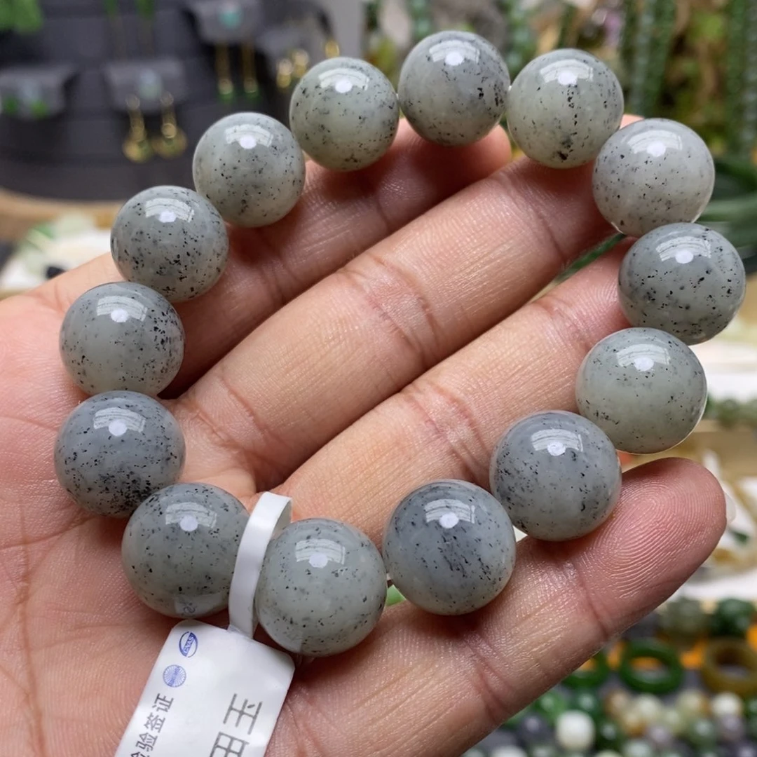 和田玉手链未镶嵌86