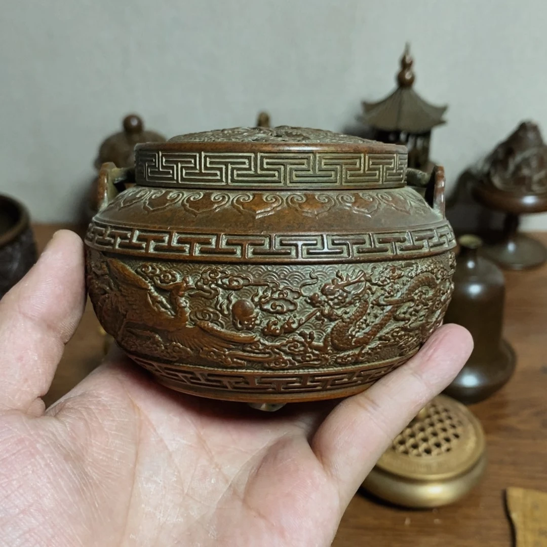 铜盛世铜炉铜器香炉工艺品