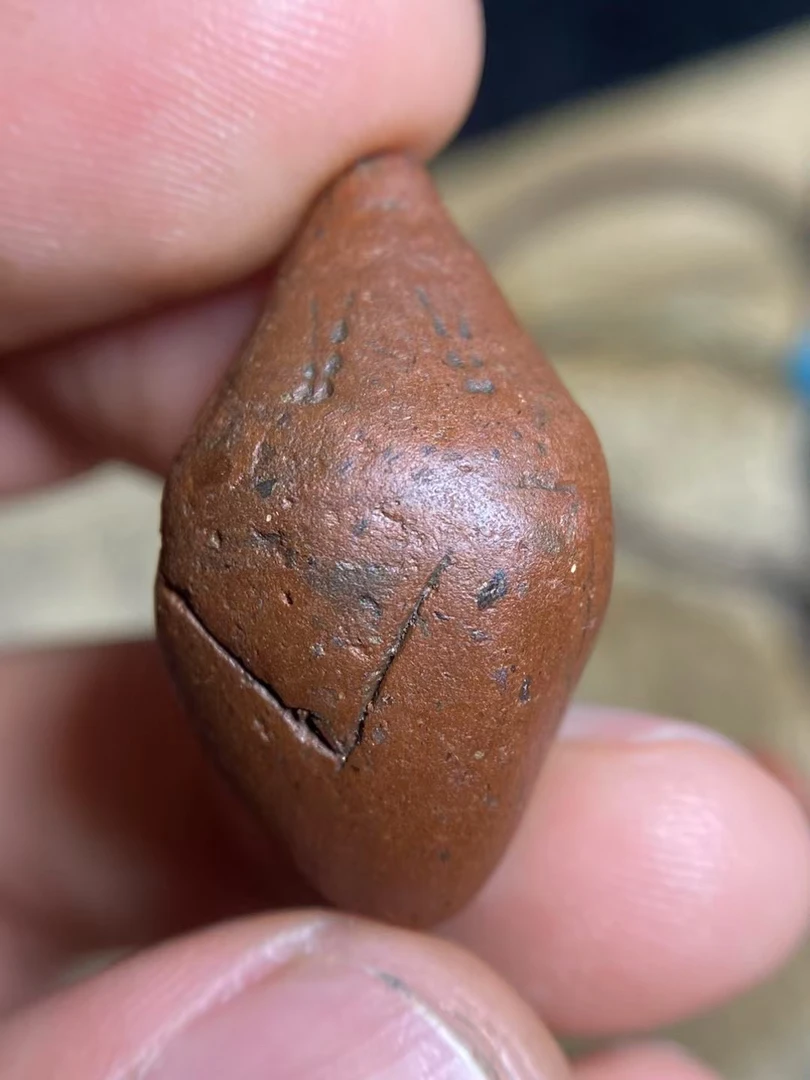 藏地手工艺泥塑娘啦擦擦吊坠