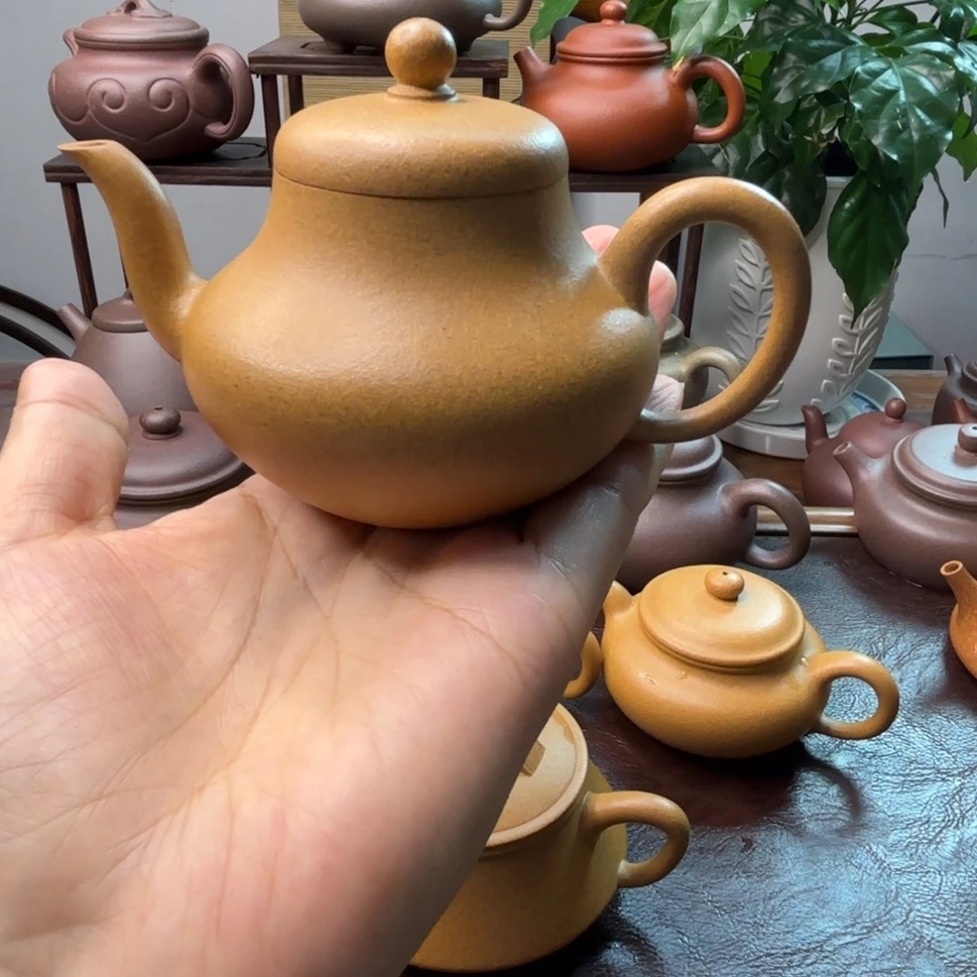 j***f茶壶紫砂老宕口黄金段思婷150cc