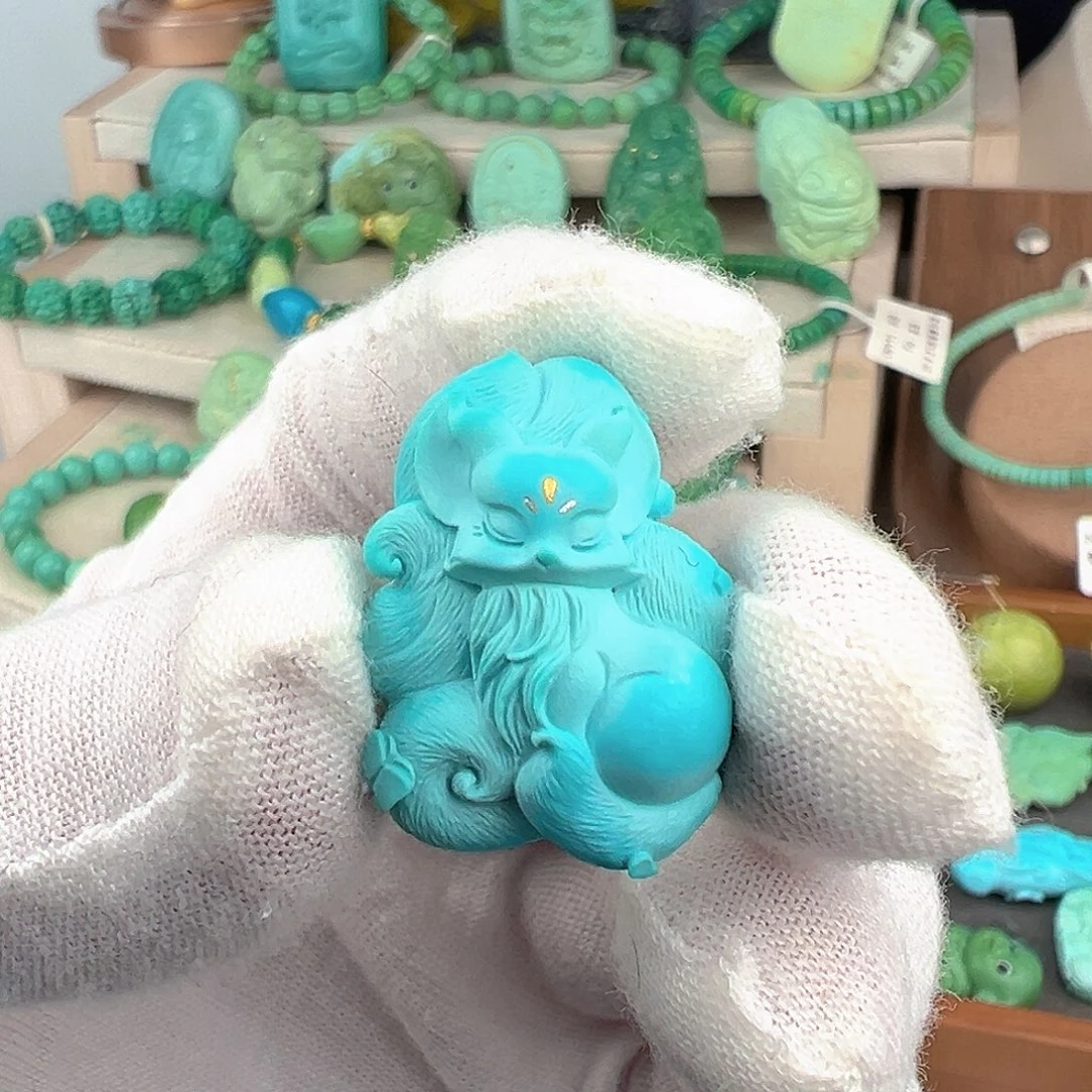 绿松石未镶嵌主播夏